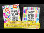 Simon Says Stamp! Simon Says Stamp XL STACKED GREETINGS Wafer Die sssd112569c