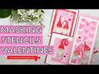 Simon Says Stamp! CZ Design Clear Stamps SASSY FLAPS cz365 Love You Too