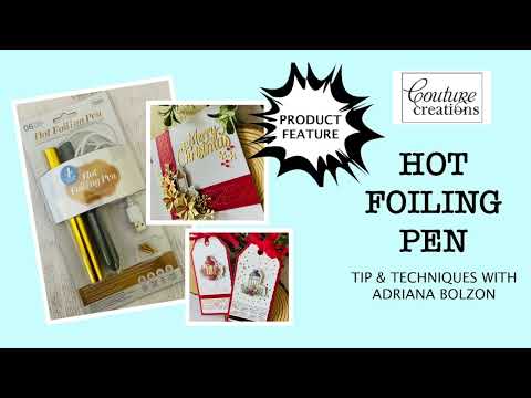 Simon Says Stamp! Couture Creations HOT FOILING PEN With 4 Tips co728736