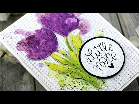 Simon Says Stamp! Simon Says Stamp CROCUS FLOWERS Wafer Dies sssd112107