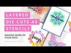 Simon Says Stamp! Honey Bee BITTY BUZZWORDS Dies hbds346