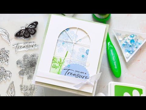 Gina K Designs MASTER LAYOUTS 5 Die Set 0156 Treasure Window