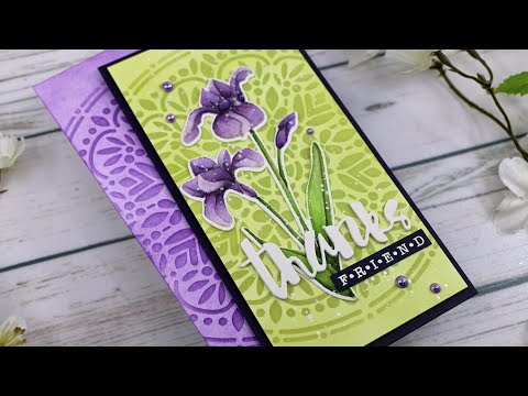 Simon Says Stamp! Simon Says Stamp PAINTED THANKS Wafer Die SSSD111546