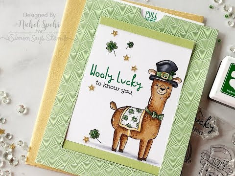 Simon Says Stamp! Simon Says Clear Stamps WOOLY LUCKY sss101978