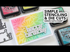 Simon Says Stamp! CZ Design Wafer Dies HAPPY BIRTHDAY czd82