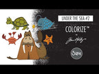 Simon Says Stamp! Tim Holtz Sizzix UNDER THE SEA 2 Colorize Thinlits Dies 665378