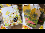 Simon Says Stamp! Simon Says Clear Stamps SUNFLOWER FIELDS sss202511c