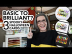 Simon Says Stamp! CZ Design SENTIMENT STRIPS REVERSE HALLOWEEN czg008
