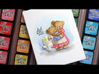 Simon Says Stamp! Tim Holtz Distress Mini Ink Pad ANTIQUE LINEN Ranger TDP39846