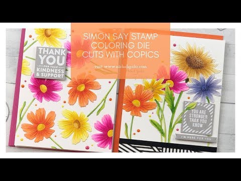Simon Says Stamp! Simon Says Stamp SUNFLOWER STEM Wafer Die s665