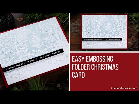 Simon Says Stamp! Simon Says Stamp Embossing Folder FOREST BORDER sf209