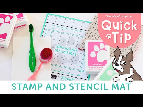 Simon Says Stamp Stamp and Stencil Mat st0128