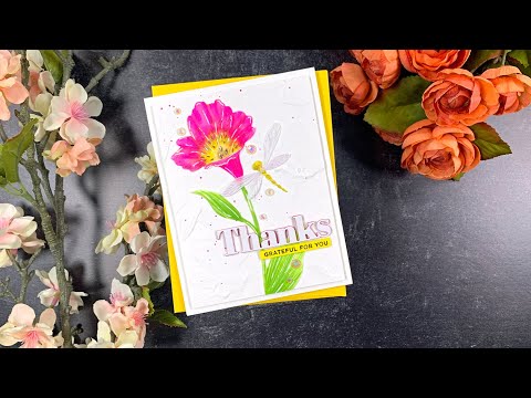 Simon Says Stamp! Simon Says Stamp Embossing Folder And Die ALSTROEMERIA BUNCH sfd280