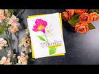 Simon Says Stamp! Simon Says Stamp Embossing Folder And Die ALSTROEMERIA BUNCH sfd280