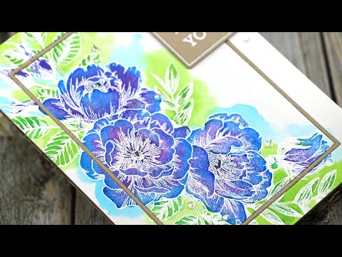 Simon Says Stamp! Simon Says Clear Stamps BEAUTIFUL FLOWERS sss101826