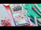 Simon Says Stamp! Art Impressions PRACTICALLY PERFECT Clear Stamps Girlfriends 5280