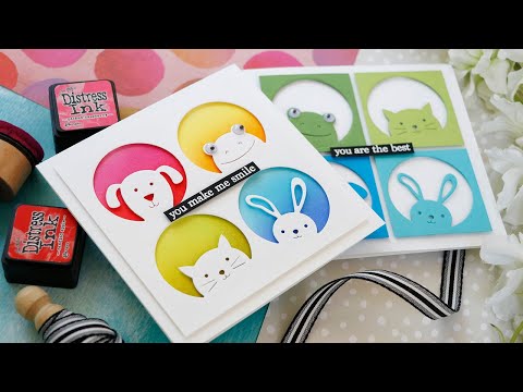 Simon Says Stamp! Simon Says Stamp PEEKING BUNNY Wafer Die s646