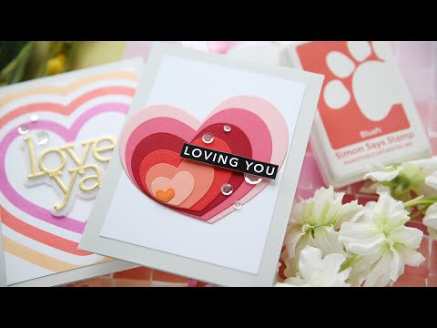 Simon Says Stamp! RESERVE CZ Design Wafer Dies LOVE YA czd192 Kisses