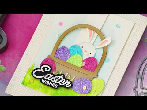 Simon Says Stamp! Simon Says Clear Stamps COTTONTAIL WISHES sss202133