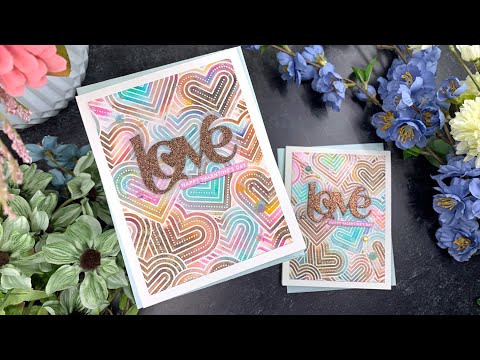 Simon Says Stamp! Simon Says Stamp FANCY LOVE Wafer Dies sssd112750 Hugs