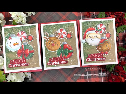 Simon Says Stamp! Simon Says Stamps and Dies HOLIDAY ORNAMENTS set558ho Stamptember