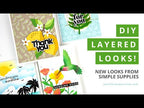Simon Says Stamp! Simon Says Stamp FAB FLORAL PLATE Wafer Die s808 Creating Layered Looks and More Jennifer McGuire