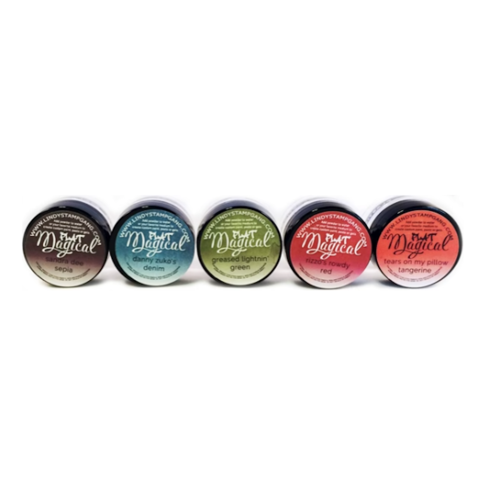 Lindy's Stamp Gang Go Greased Lightnin Flat Magicals mag-flat-04