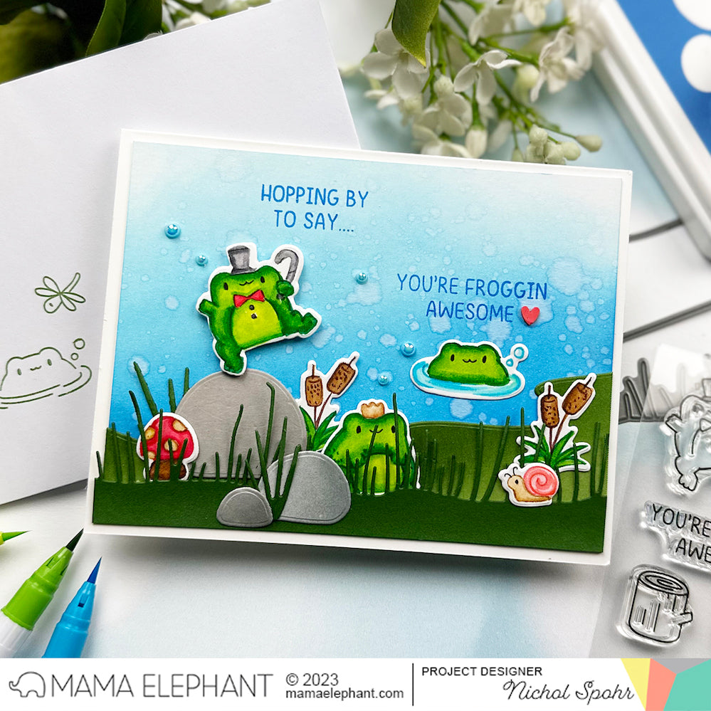 Mama Elephant Clear Stamps MIXED BDAY WISHES | color-code:ALT2