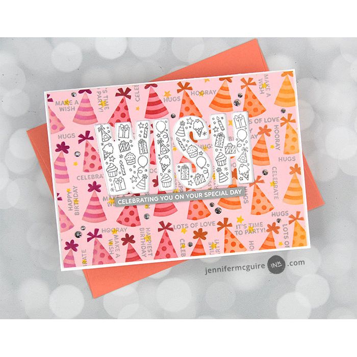 Pretty Pink Posh BIRTHDAY SIGNS Clear Stamps | color-code:ALT2
