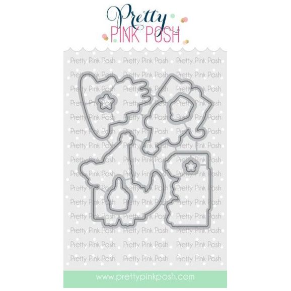 Pretty Pink Posh BIRTHDAY SIGNS Dies