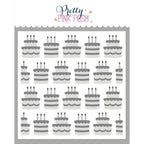 Pretty Pink Posh LAYERED BIRTHDAY CAKE Stencils