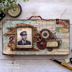 Tim Holtz Idea-ology EPHEMERA SNIPPETS NUMBER STRIPS th94222 Travel | color-code:ALT01