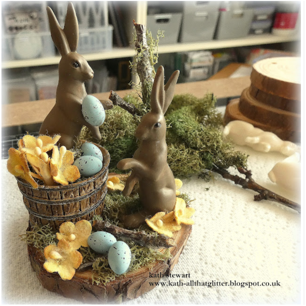 Tim Holtz Idea-ology BARRELS th94238 Chocolate bunnies | color-code:ALT02