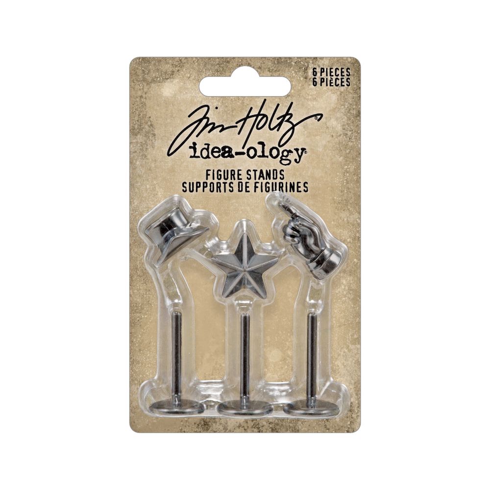 Tim Holtz Idea-ology FIGURE STANDS Adornments th94306