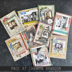 Tim Holtz Idea-ology ORGANIC Layers th94316 Photo Frames