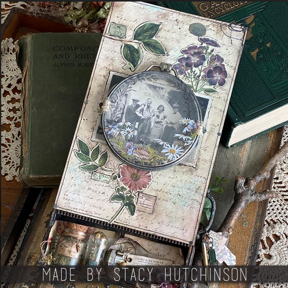 Tim Holtz Idea-ology ORGANIC Layers th94316 Looking Glass
