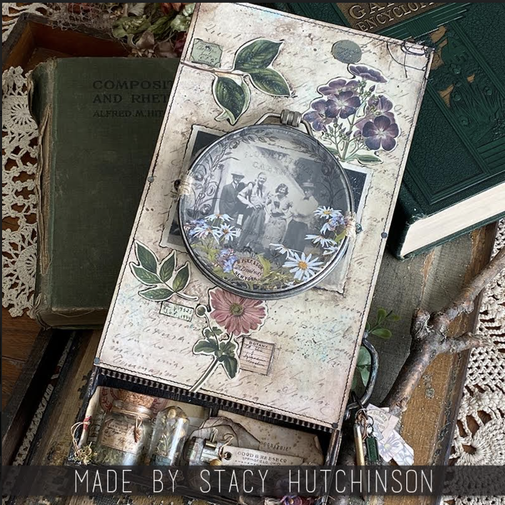 Tim Holtz Idea-ology ORGANIC Layers th94316 Looking Glass