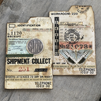 Tim Holtz Idea-ology Palette Ephemera Pack th94317 File Cards | color-code:ALT01