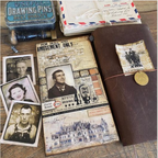 Tim Holtz Idea-ology Palette Ephemera Pack th94317 Field notes