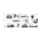 Tim Holtz Idea-ology PHOTOGRAPHIC Collage Paper th94319 - Measurements 