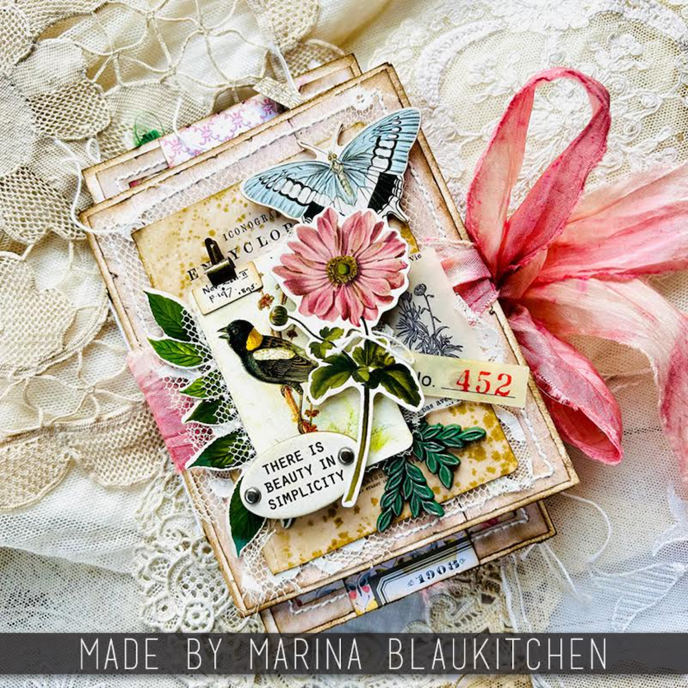 Tim Holtz Idea-ology QUOTE CHIP LABELS th94320 Beauty in Simplicity