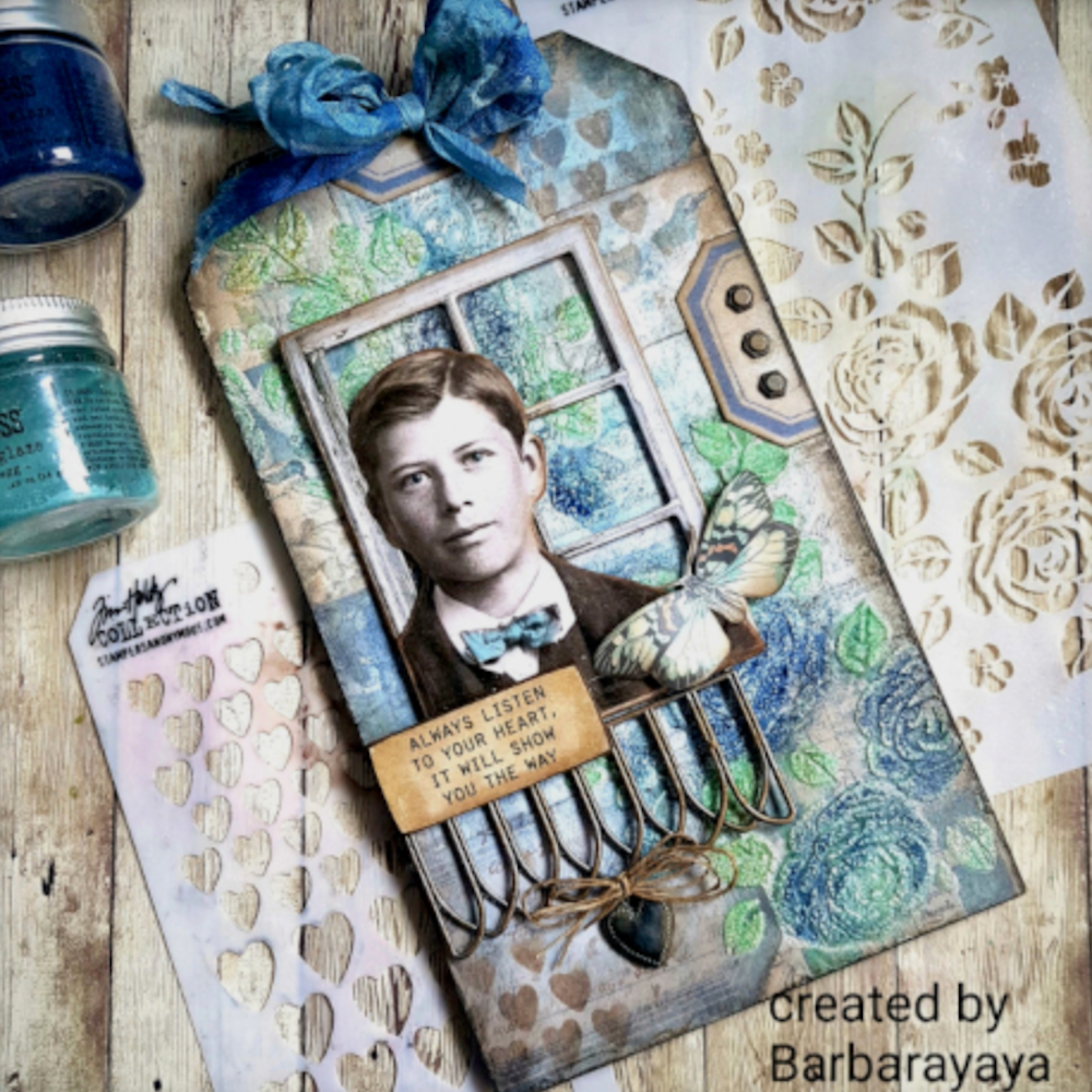 Tim Holtz Idea-ology Quote Chip Labels th94320 Media Tag | color-code:ALT03