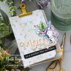 Tim Holtz Idea-ology Quote Chip Labels th94320 Mom | color-code:ALT06