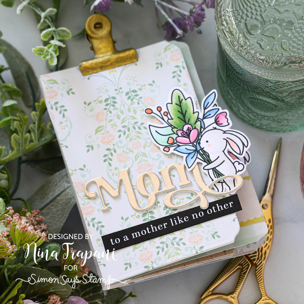Tim Holtz Idea-ology Quote Chip Labels th94320 Mom | color-code:ALT06