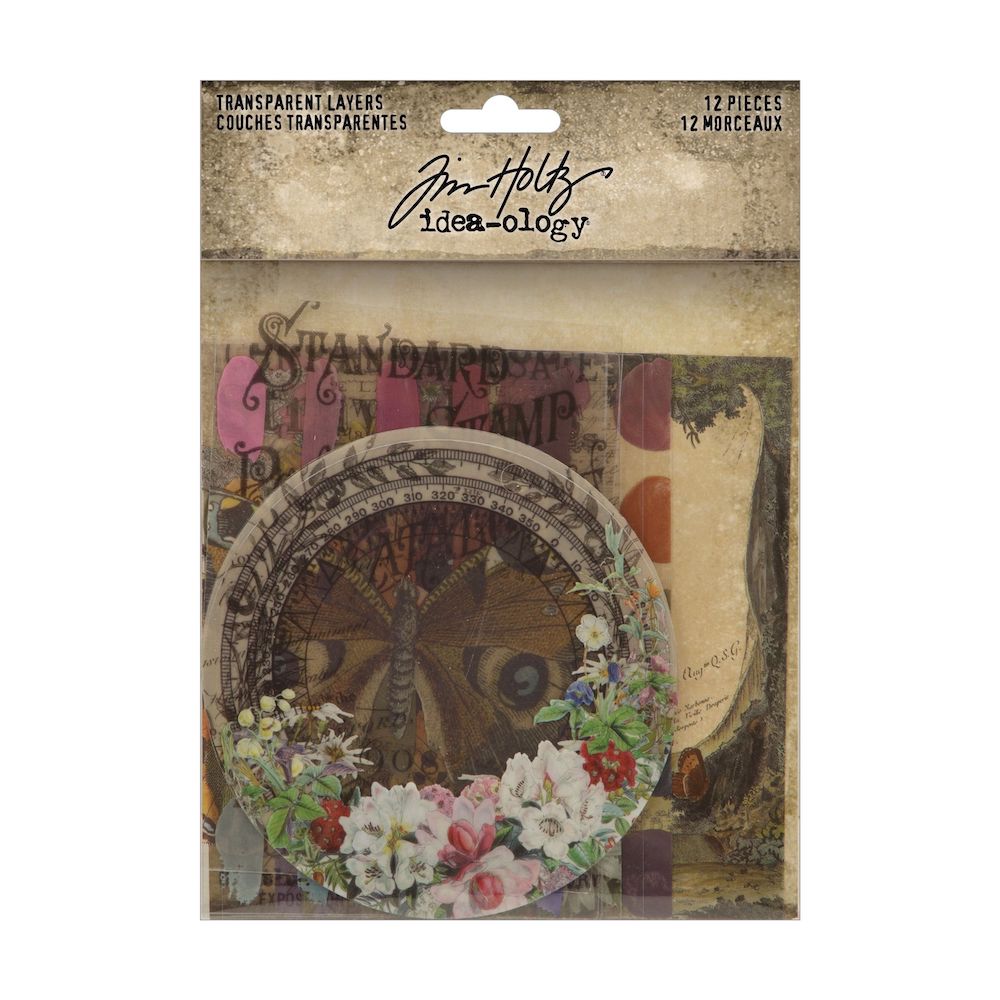 Tim Holtz Idea-ology TRANSPARENT LAYERS th94326