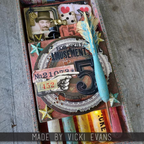 Tim Holtz Idea-ology TRANSPARENT LAYERS th94326 Amusement