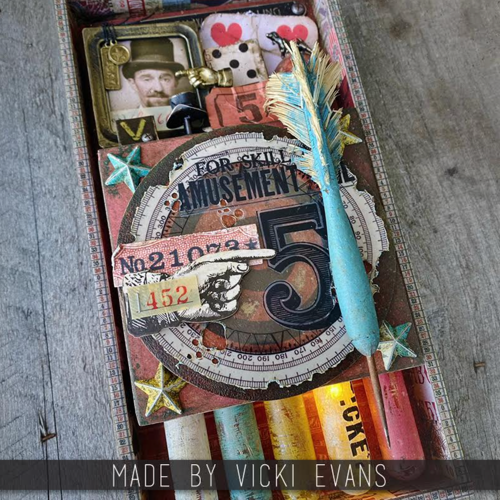 Tim Holtz Idea-ology TRANSPARENT LAYERS th94326 Amusement