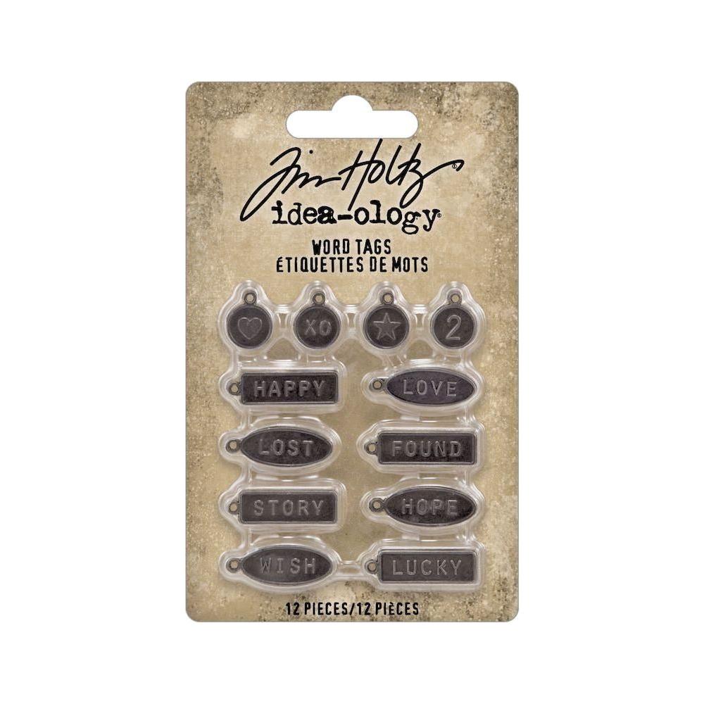 Tim Holtz Idea-ology WORD TAGS th94330