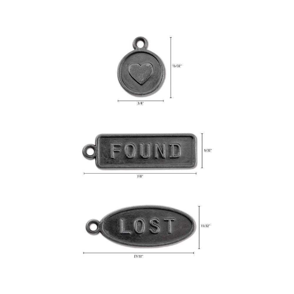 Tim Holtz Idea-ology WORD TAGS th94330 - Measurements 