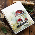 Simon Says Stamp Mushroom Stems Wafer Die s782 Mushrooms Card | color-code:ALT01